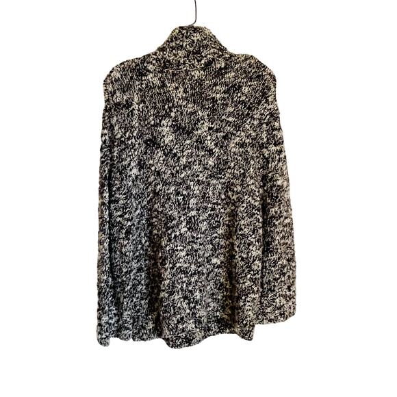 & Other Stories Boucle Wool Turtleneck Sweater Jumper Brown White Small - Picture 4 of 9